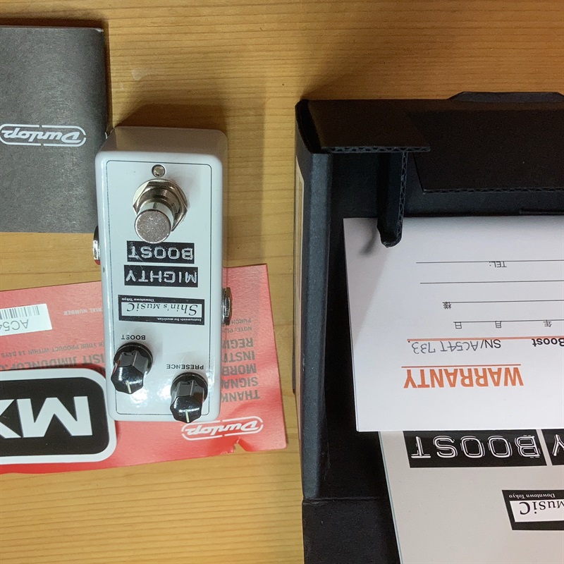 shin’s music Mighty Boostの画像